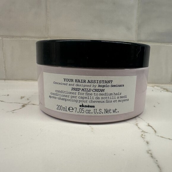 NEW! DAVINES YOUR HAIR ASSISTANT PREP MILD CREAM Conditioner fine & medium hair - Picture 1 of 1